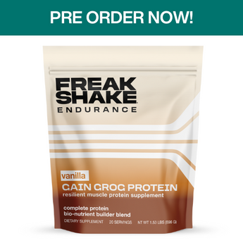 GAIN GROG PROTEIN MIX - VANILLA [20 Servings] + Bonus Scoop