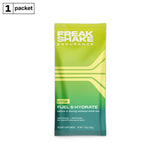 Freak Shake Endurance Fuel Hydrate Rapid Energy Endurance Blend Electrolyte Powder for long distance running and rowing water bottles and hydration packs - single serving pouch