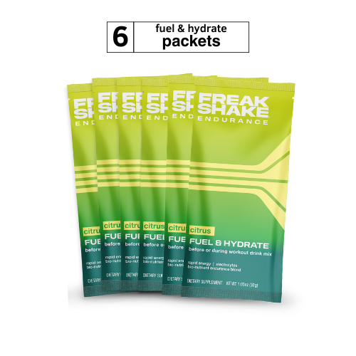 FUEL & HYDRATE Drink Mix - Citrus - 6 Stick Packs