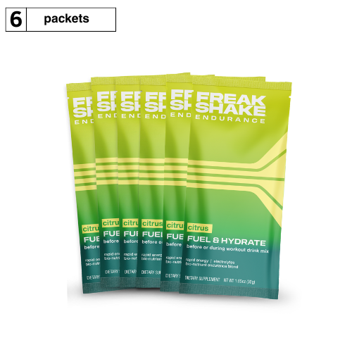 FUEL & HYDRATE Drink Mix - Citrus - 6 Stick Packs