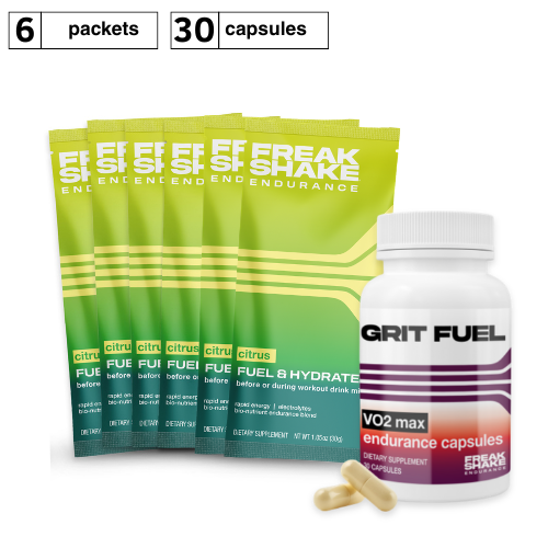 20% Savings Bundle - 30 Capsules and 6 Drink Mix Stick Packs (Citrus)