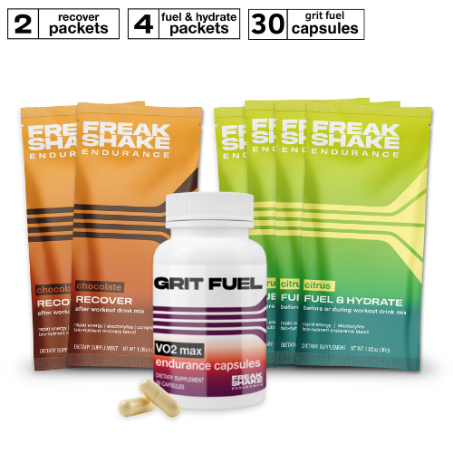 1-Month Bundle Grit Fuel Capsules plus Drink Mixes