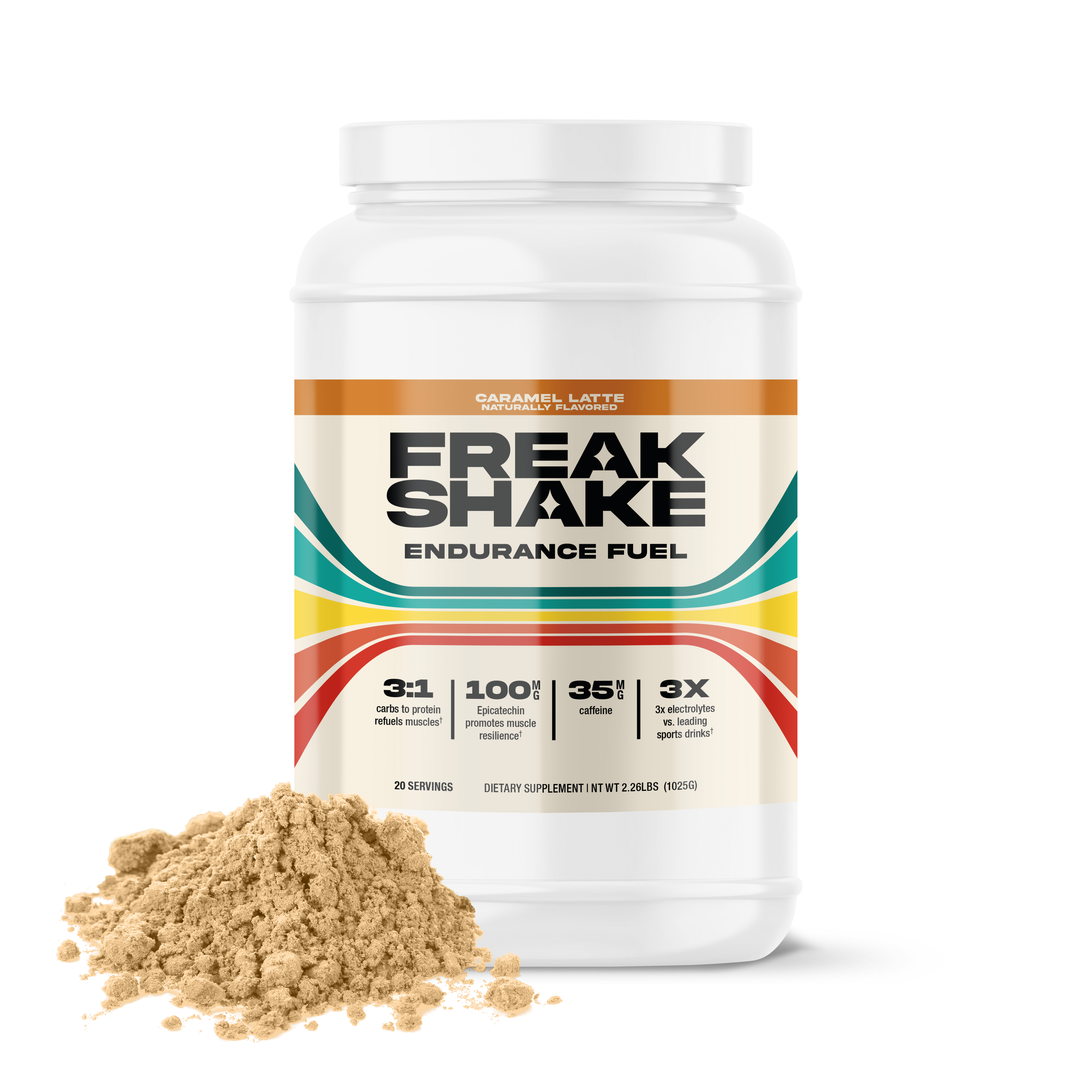 Caramel Latte Endurance Drink Mix - 20 Serving Tub