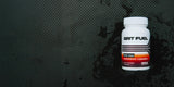 Freak Shake Grit Fuel VO2 max endurance supplement capsules bottle on a dark background