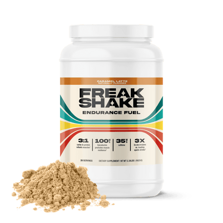 Freak Shake Endurance Fuel - Caramel Latte powder - Fuel for more resilient athletes
