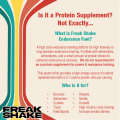 Freak Shake Endurance Fuel infographic